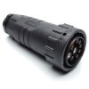Złącze okrągłe 9-pinowe Standard Kabel Gniazdo Amphenol Industrial Żeńskie IP67, IP69K Duramate AHDP