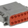 Złącze samochodowe 12-pinowe Deutsch 2-rzędowe Męski 7.5A DTM Złącze samochodowe