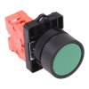 Techna PtecPNGreen Green Flush Push Button Switch 10A 1NC