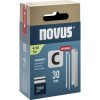 Novus 042-0806 Narrow Crown Staples 30mm x 6.1mm, 1000 pieces for Timber