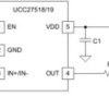 4A/4A single-channel gate driver with 5V UVLO, enable and CMOS input | DBV | 5 | -40 to 140