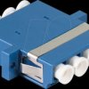 FA04LC8 Fiber Adapter LC Quad, with flange, 12 pieces