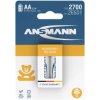 Ansmann 1312-0037 AA Rechargeable Batteries NiMH 2650mAh 2pcs 1.2V