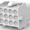 Pin header, 12 pole, pitch 6.35 mm, straight, natural, 1863006-1