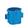 Puszka podtynkowa S60D 60 mm głęboka szeregowa niebieska 34057203 SIMET