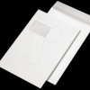 Envelopes with windows, DIN C4, self-adhesive