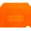 Ścianka rozdzielająca pomarańczowa 282-322 /25szt./