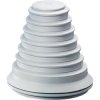 HENSEL Dławik kabla KST gwint PG13.5 Elastomer termoplastyczny Szary min. średnica kabla 30 mm max. średnica kabla 72 mm