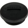 Zaślepka, Czarny M20 X 1.5 Gwintowany, Nylon 66, Zaślepianie, 19.9Mm 24Mm Rs Pro