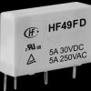 HF49FD/024-1H12F Slimline relay, 24 V, 1 NO, 5 A, RT III
