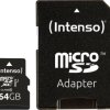 Karta microSDXC Intenso Professional 64GB UHS-I