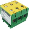 Złączka szynowa jednopolowa ZGX 3x50 mm2 żółto-zielona (Al/Cu) INC-02785