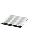 Tabliczka znamionowa Phoenix Contact LS-EMSP-V4A (39X15) 0831653, montaż: śruba, nit, etykiety na arkuszu: 24, 5 szt.