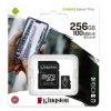 Kingston CANVAS Select Plus 256GB Micro SD Card + Adapter