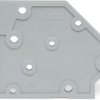 End plate for connection terminal, 745-500/000-009