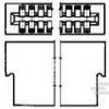 TE Connectivity 583717-5 TE AMP Misc One Piece Card Edge Connectors, 1 szt.