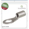 Quadrios 23C496 Ring Terminal 1.5mm² 4.3mm Hole Non-Insulated 100pcs