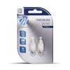 Żarówka SV8,5 2xLED 31mm C5W biała Duo CB-220180