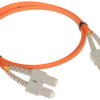 Patchcord światłowodowy wielomodowy PC-2SC/2SC-MM 1m