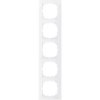 Merten M-Pure Ramka pięciokrotna biały polarny MTN4050-3619