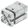 Siłownik kompaktowy skok: 5mm Festo Ø 20mm dwustronnego działania Action ADNGF-20-5-P-A