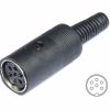 Złącze DIN 6-pin żeńskie na kabel typ 660