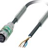 Phoenix Contact 1415602 kabel czujnika/siłownika SAC-4P- 5,0-PVC/M12FS-2L, 5 m, 1 szt.