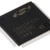Mikrokontroler Silicon Labs C8051F TQFP 100-pinowy Montaż powierzchniowy 8051 128 kB 8bit CAN: 100MHz RAM:8,448 kB