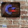 Rustic Commodore Logo (Amiga/C64) - Metal Sign