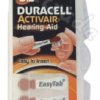 6 x baterie do aparatów słuchowych Duracell ActivAir 312
