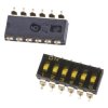 Przełącznik DIP 6-pozycyjny 6P SMD 25 mA przy 24 V DC -20 → +70°C