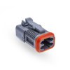 Złącze samochodowe 4-pinowe ITT Cannon 2-rzędowe Męski 13A Wtyk
