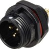 Złącze IP68 serii SP13 Weipu SP1312 / P 3, 1 szt.