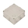 Puszka n/t 100x100x50 tworzywo IP55 szara GW44004
