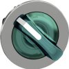 Schneider Electric ZB4FK1433 ZB4FK1433 Element czołowy przełącznika wyboru płaski, resetowalny (Ø) 30.5 mm chrom, zielon