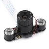 Waveshare RPi IR-CUT Camera (B) for Raspberry Pi, OV5647, 5MP, Adjustable Focus