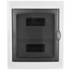 Rozdzielnica modułowa 2x12 podtynkowa drzwi transp. seria 630 IP40 320x388x80 szara EC63024