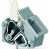 PCB terminal, 1 pole, pitch 7.5 mm, AWG 28-12, 24 A, cage clamp, gray, 256-501