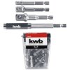 kwb 120090 Bit set 23-piece chromium-vanadium steel practical box