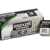 Bateria srebrowa Maxell 381 / SR1120SW (391 SR55 AG8)