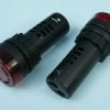 24V AC/DC 22/28mm RED LED Z BUZZER