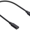 Akyga Kabel USB Złącze męskie USB-C®, Złącze żeńskie USB-C® 0.30 m czarny AK-USB-32