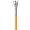 Kabel S/FTP kat.7 LSOH 4x2x23AWG bezhalogenowy pomarańczowy (bębnowy) BiTLAN TI0086 BITNER