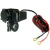 Gniazdo zapalniczki + USB 2w1XLI hermetyczne motocykl, samochód