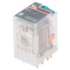 Przekaźnik elektromagnetyczny, 4PDT, Napięcie Cewki: 220VDC, max.250VAC 1SVR405613R9400