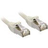 LINDY 45580 RJ45 Network Patch Cable Cat6 S/FTP 0.3m Grey LSZH Snagless
