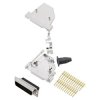 Encitech 6355-0067-03 DTSL25 D-Sub Strip set 25 Pins Crimp 45° angle