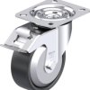 Blickle 953157 LE-PP 100KA-FI-FA Rolka obrotowa z blachy stalowej Średnica koła: 100 mm Maksymalne obciążenie: 150 kg 1
