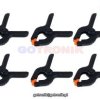 Zestaw 6 sztuk ścisków sprężynowych rozmiar 2,5'' 6,4cm