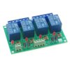 Moduł przekaźnikowy do automatyki - 4 kanały 12 V / 10 A - KIT AVT 1691